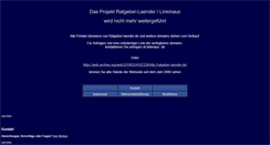 Desktop Screenshot of linkmaus.de
