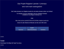 Tablet Screenshot of linkmaus.de